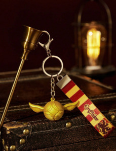 Harry Potter Inspired The Golden Snitch Keychain