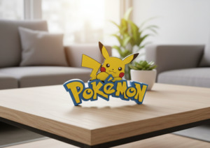 Home And Deco: Pokemon Pikachu 3D display Model