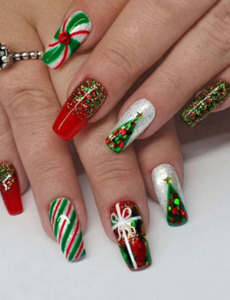 Christmas: Christmas Nail Sticker Set