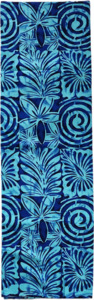 Dark Blue & Blue Lavalava