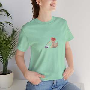 Our Best Sellers: My Kiwi Garden T-Shirt with Kiwi and Hedgehog Design