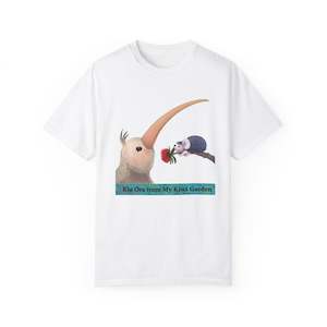 Our Best Sellers: Kia Ora Kiwi Garden Unisex T-shirt | Cute Animal Design | Perfect Gift for Nature Lovers