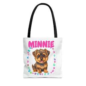 Our Best Sellers: "I love my human" Custom Tote Bag
