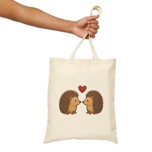Our Best Sellers: Adorable Hedgehog Love Tote bag