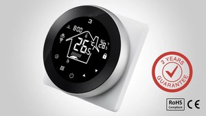 Products: Programmable 7-day Wi-Fi thermostat (round)