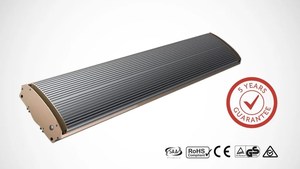 Products: JA Series far-infrared outdoor heaters