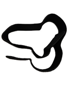 Frontpage: Strap Elasticised Velcro 70 x 5CM