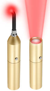 LIGHTFORCE RED, NEAR INFRARED & BLUE LED 5 SPECTRUM TORCH WITH LIGHT GUIDE