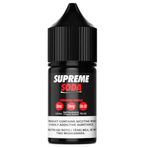 Supreme Cola: Supreme Soda Salts - Cinnamon Vanilla (PKA Supreme Cola Salts - Cola)