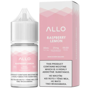 Allo Salts: Allo E-Liquid - Raspberry Lemon