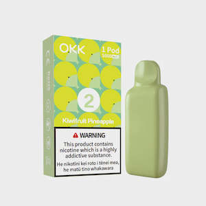 OKK CROSS PRE-FILLED REPLACEMENT POD - KIWIFRUIT PINEAPPLE 28.5MG