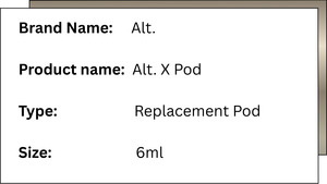 Alt: alt. X Replacement Pod