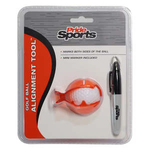 Accessories Tees: Pride Sports Ball Alignment Tool & Permanent Mini Marker