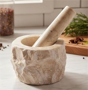 All: Marble Pestal and Mortar