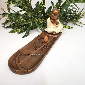 Long Incense Holder Monk Speak