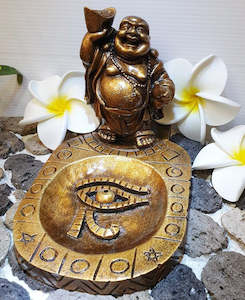 INCENSE HOLDER WEALTH BUDDHA
