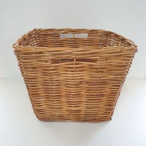 Square Cane Log Basket
