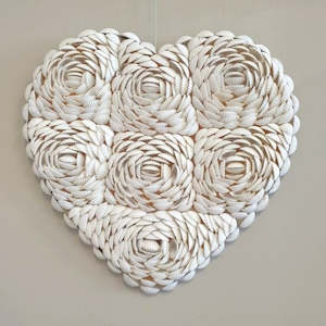 Heart Shell Wall Decor