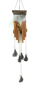Wealth Ship Metal Wind Chimes 8 Rods