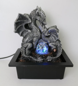 Water Features: Dragon with Rolling Ball Water Feature
