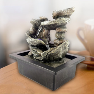 Water Features: 4 Tier Rocks Water Feature