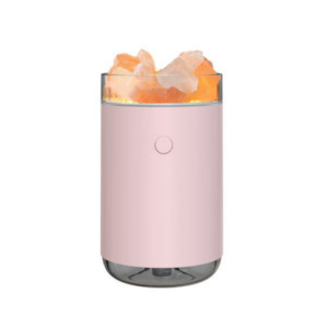 Aroma Diffusers: Aroma Diffuser with Himalayan Salt Crystals Pink