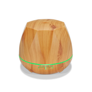 Aroma Diffuser Ultra Sonic Hexagon Light Wood