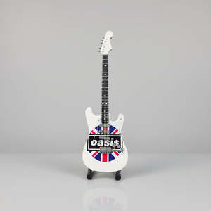 Minature Guitar on Stand Oasis 24x8x1cm