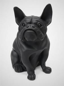 Poly Resin Bull Dog Sitting