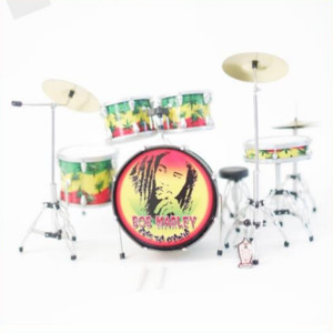Minature Drum Kit Bob Marley