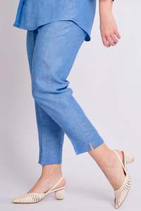 Rosetta Moda Positano Positiamo Collection: Pure Linen Trousers Caprese -  PosiTiamo