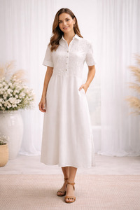 Dresses Collection In Italy: Made in Italy Dress Gelsomino - Guerini