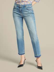 Sale: Kick flare jeans in sustainable cotton - Elena Miro