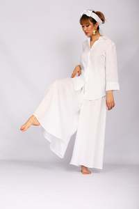 Rosetta Moda Positano Positiamo Collection: Pure Linen Trousers Procida - PosiTiamo