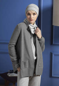 Shirt And Jacket Collection In Italy: Made in Italy Soft Cardigan Jacket  Milano 103 - Caterina D.