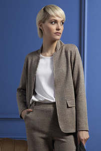 Shirt And Jacket Collection In Italy: Made in Italy Check Jacket  - Caterina D.