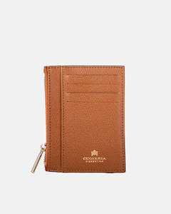 Cuoieria Fiorentina: Genuine Leather Card Holder Lion - Cuoieria Fiorentina