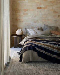 Pillowcases: Ravello Pillowcase Pair - Caper | Standard,  King or Euro Size