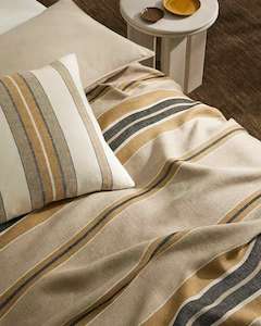 Weave Home Franco Cushion - Amber | 50 x 50cm