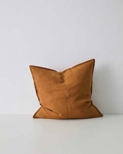 Weave Home European Linen Como Cushion - Spice | Three Sizes