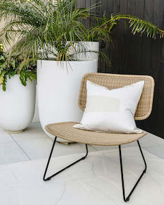Outlet: Baya Meelan In & Outdoor Cushion - Beige