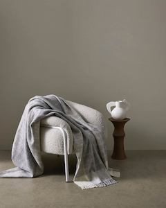 Weave Home Cromwell Throw Blanket - Ash | Large Size