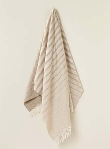Patterned Throws: Albion Throw Blanket | 100% NZ Merino Wool