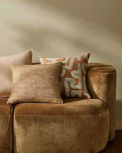 Outlet: Weave Home Serene Earth Cushion - Earth | 50 x 50cm