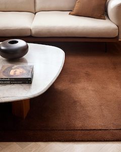 Baya Norfolk Floor Rug - Chocolate