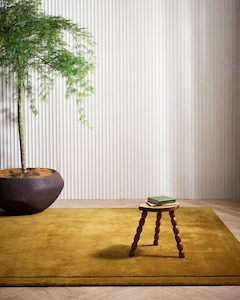 Baya Norfolk Floor Rug - Brass