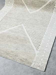 Tribe Home: Tribe Home Marisa Rug - Mushroom | 100% NZ Wool Designer Rug