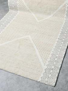 Tribe Home Marisa Rug - Salt | 100% NZ Wool Designer Rug