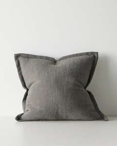 Cushions: Weave Home Figlio Cushion - Graphite | 50 x 50cm