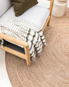 Baya Outdoors Summer 24 Home Decor: Baya Mornington Outdoor Rug - Teak | Recycled PET Fibre